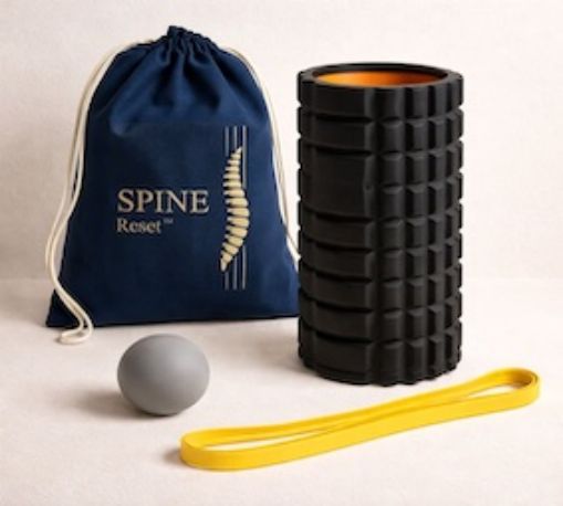 kit matériel pour soulager tensions (rouleau balle élastique)