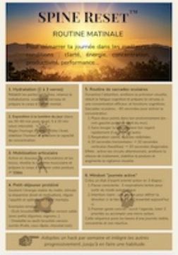 routine matinale posture et mobilité pour réduire les tensions